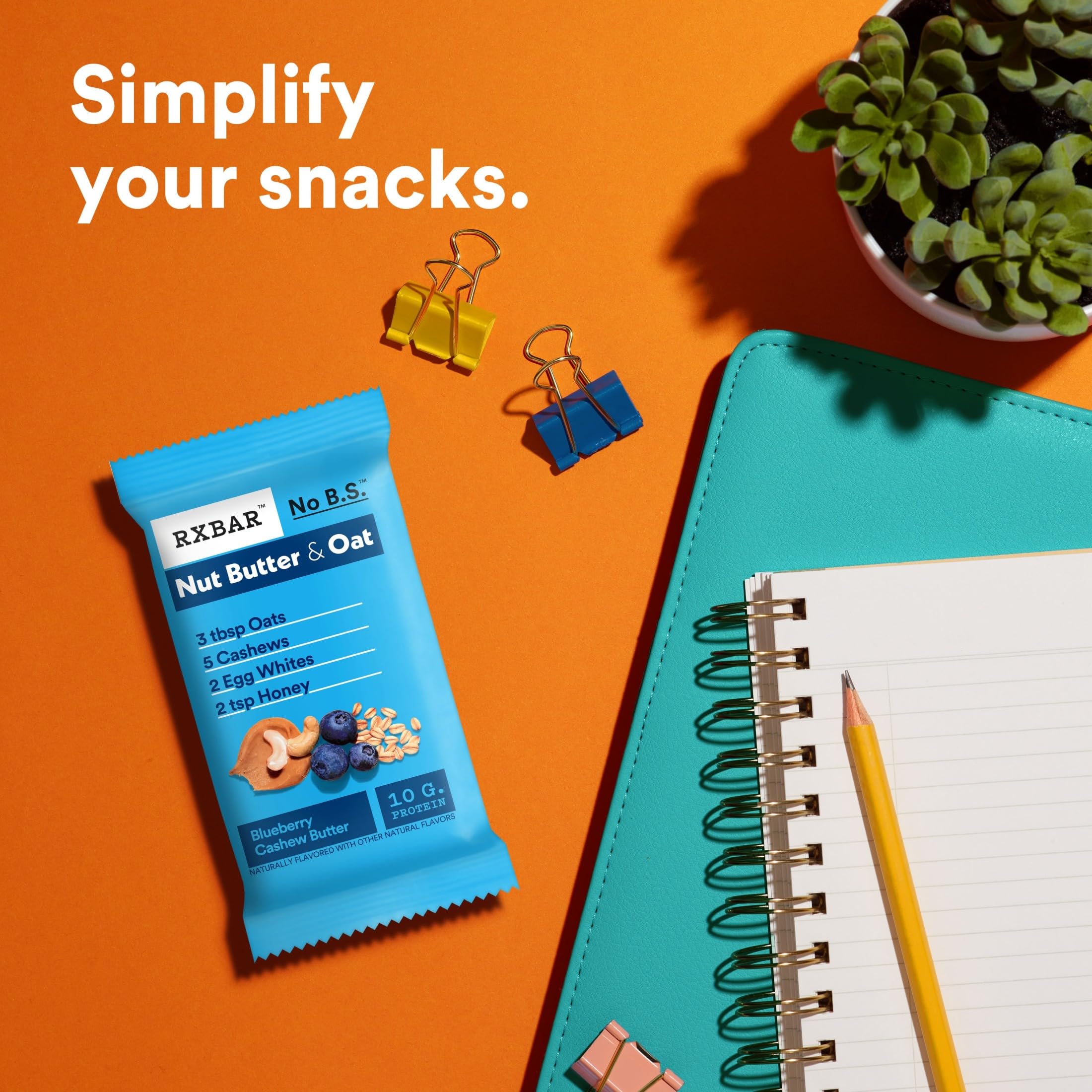 RXBAR on a gym bag setup highlighting portable snack benefits