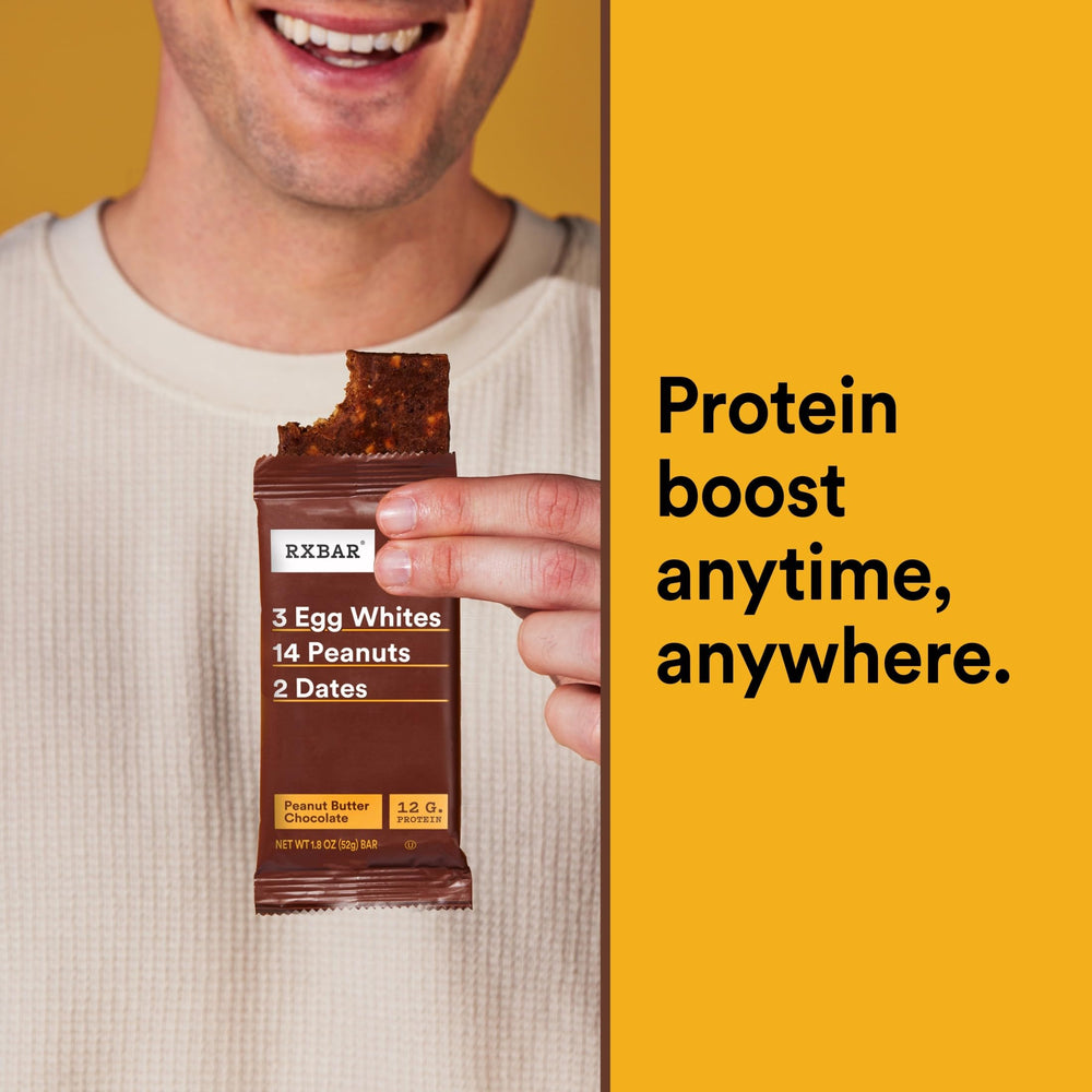 RXBAR Peanut Butter Chocolate chewy texture closeup