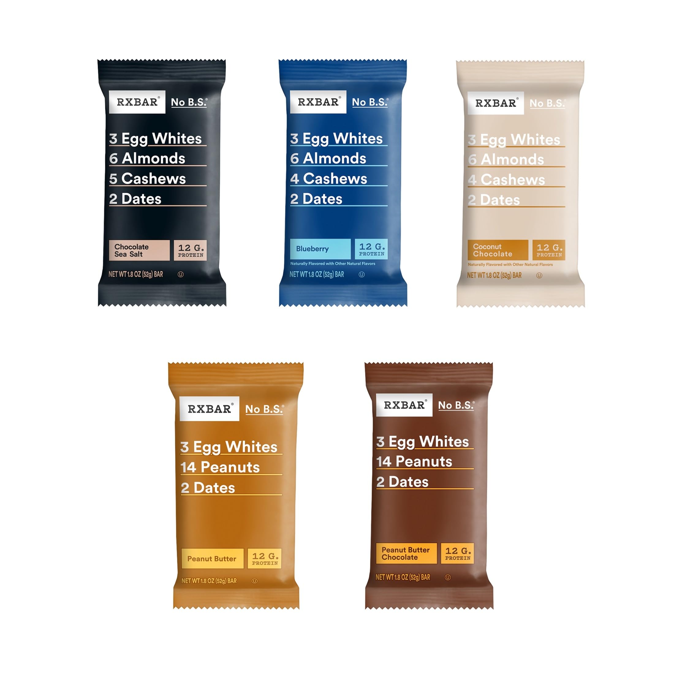 RXBAR Peanut Butter Chocolate bar with balanced chocolate peanut flavor