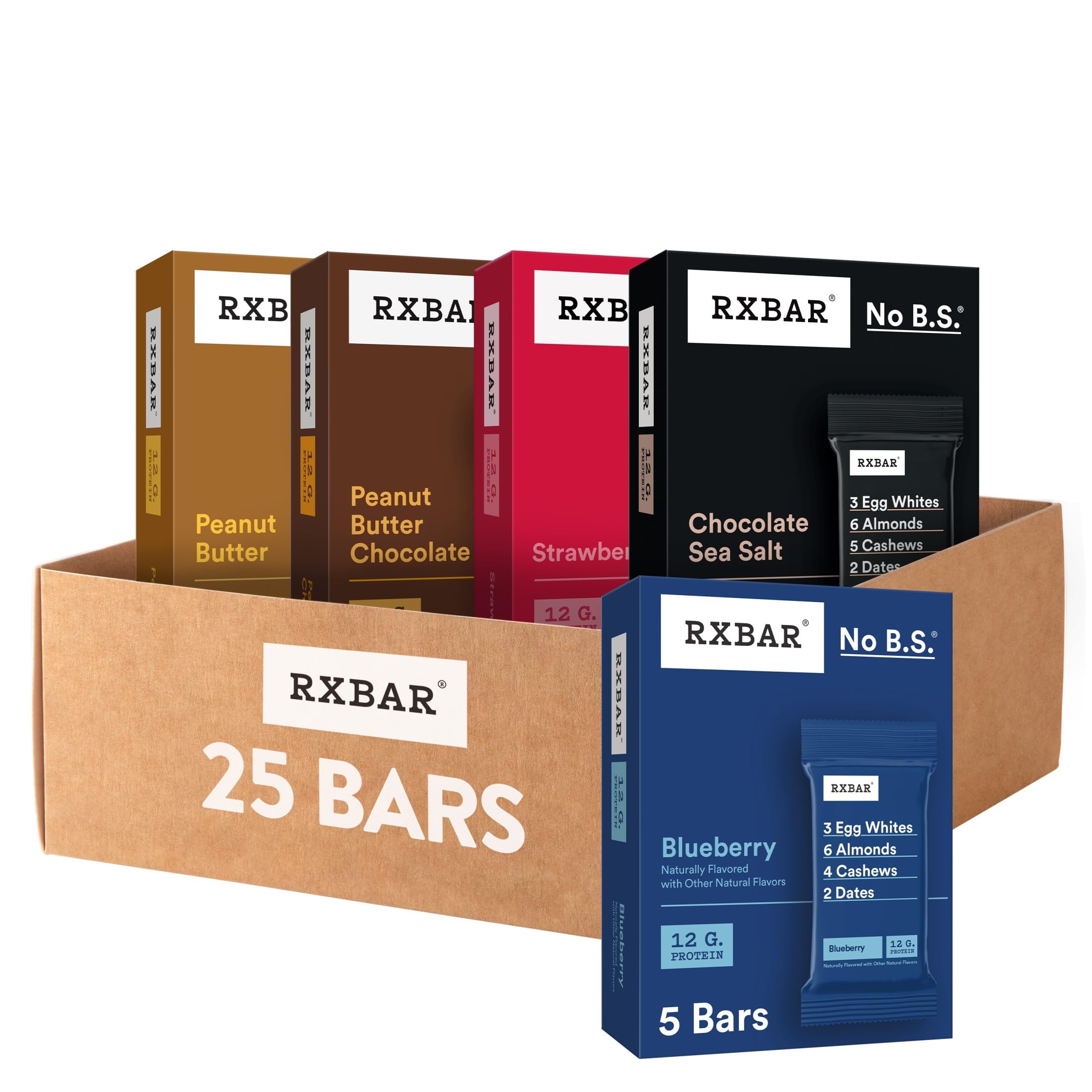 RXBAR Chocolate Sea Salt bar for quick protein on the go.