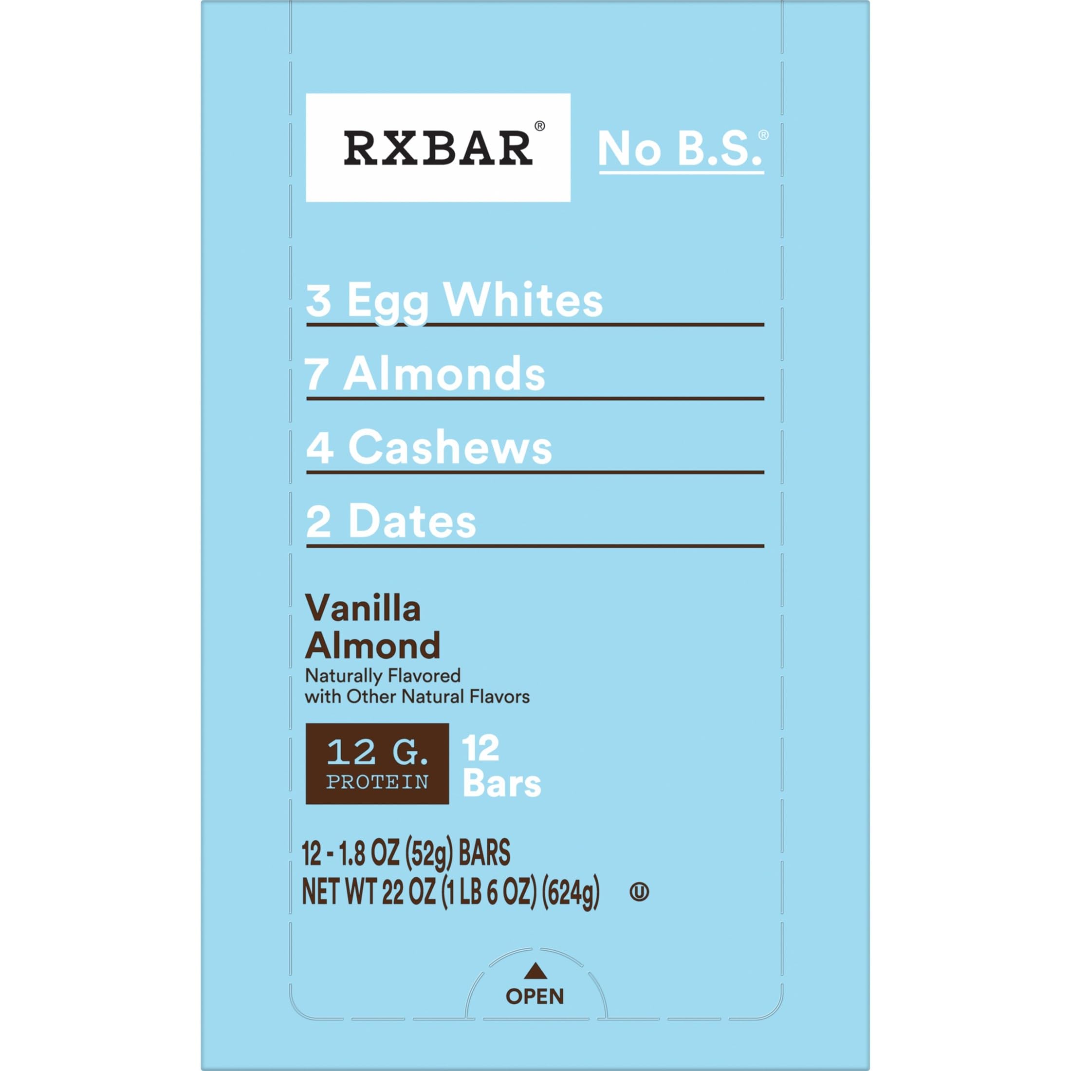 RXBAR Vanilla Almond Bars office snack scene suggesting quick workday fuel.