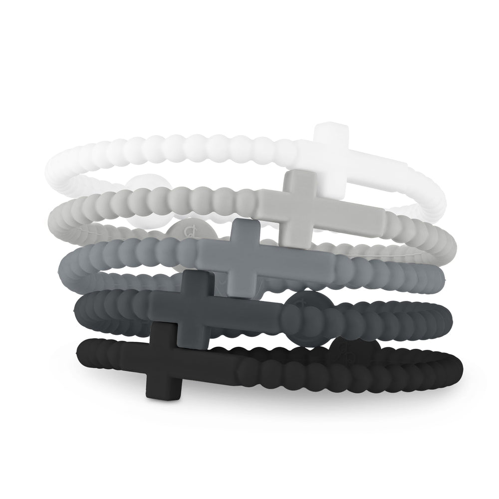 Ryan and Rose Jesus Bracelet cross silicone pack for daily wear and easy sharing.