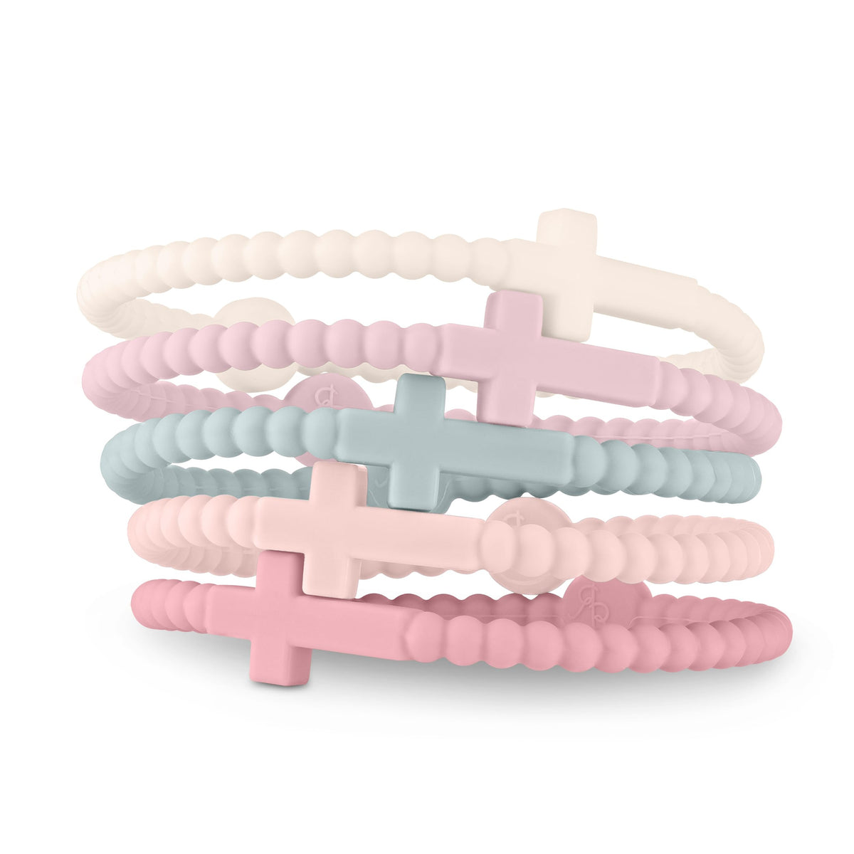 Ryan & Rose Jesus Bracelets cross silicone bracelet in dreamy style for daily inspiration.