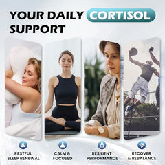 Rylaxed Cortisol Drops label close-up highlighting GMP quality.