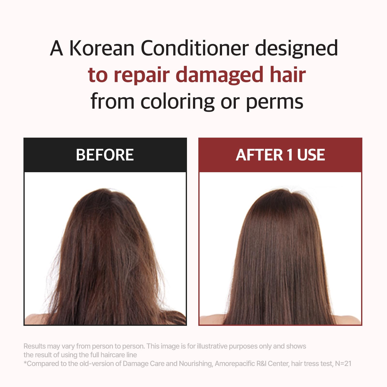 Ryo conditioner label close-up emphasizing anti-itch benefits.