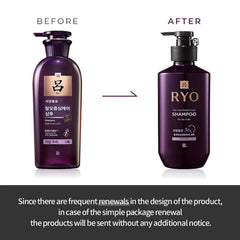 Ryo foam closeup shows rich lather for refreshing scalp cleanse.
