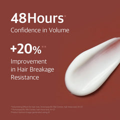 Ryo Strengthen & Volume Conditioner pump dispense demonstrates easy application