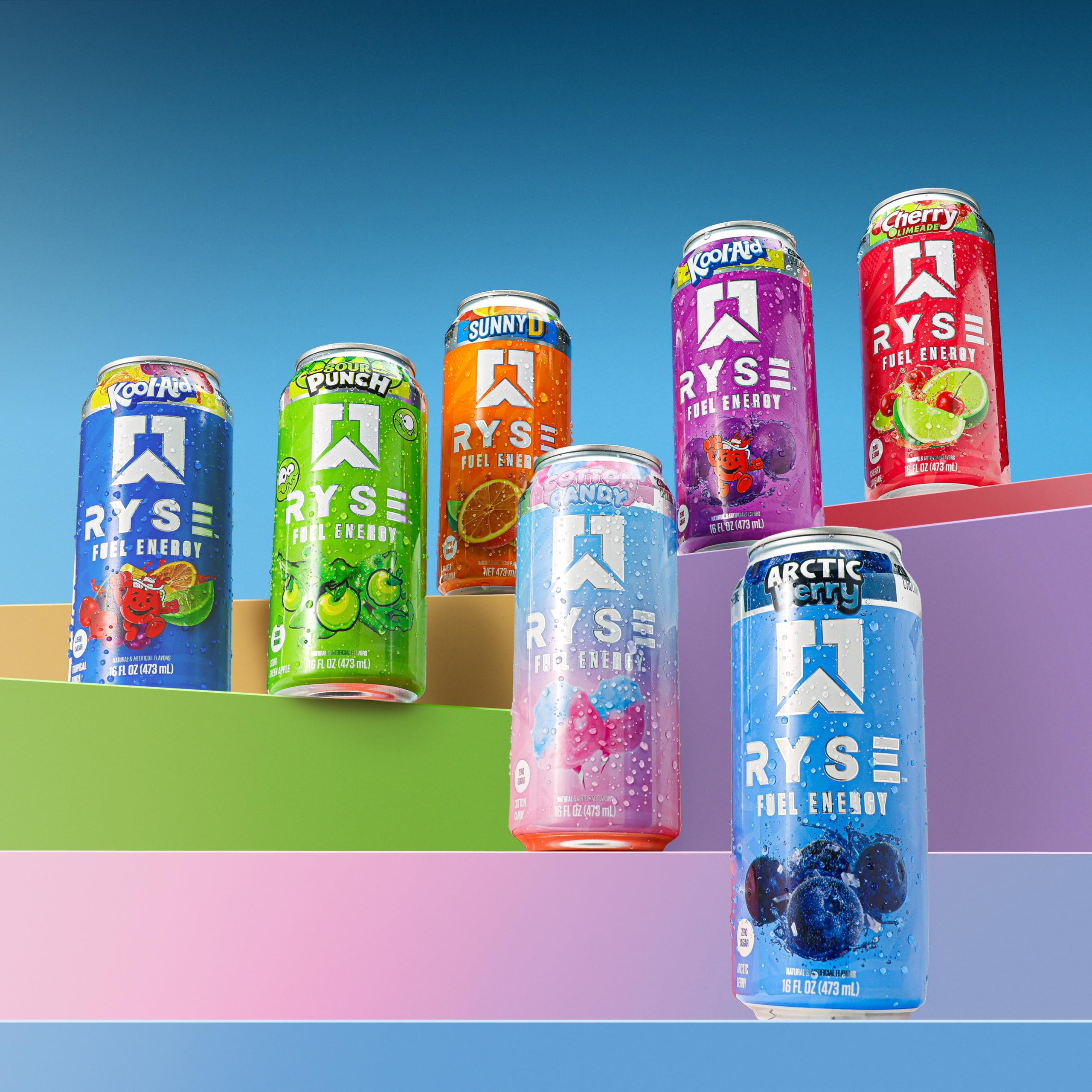 RYSE Fuel Energy user holds a can, signaling convenient focus on demand