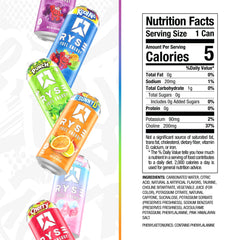 RYSE Fuel Energy Variety Pack front view, ideal for on-the-go energy