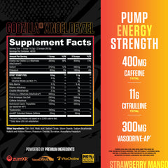 RYSE Godzilla scoop ready for precise pre-workout serving