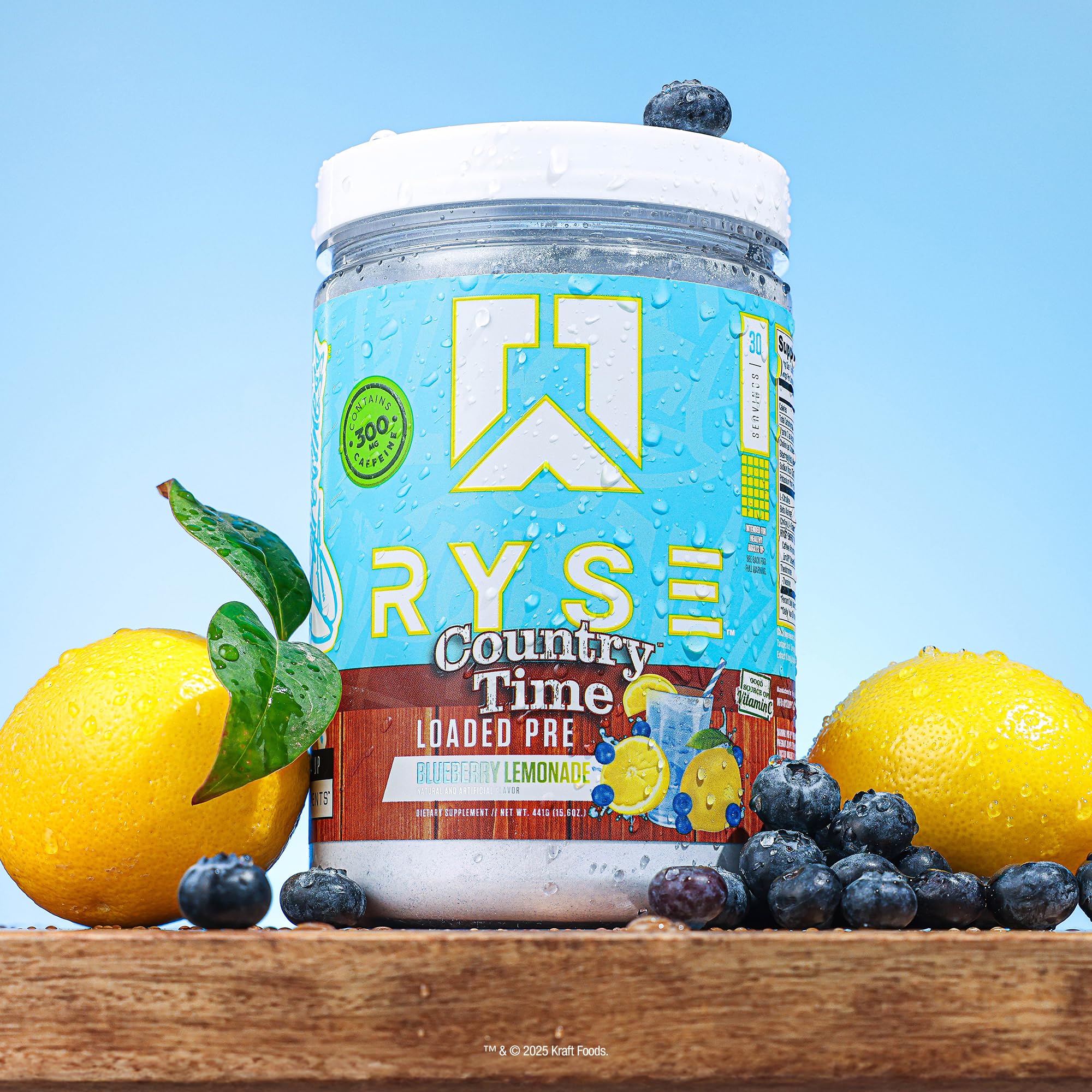 Scoop-and-bottle setup for convenient on-the-go pre-workout ritual.