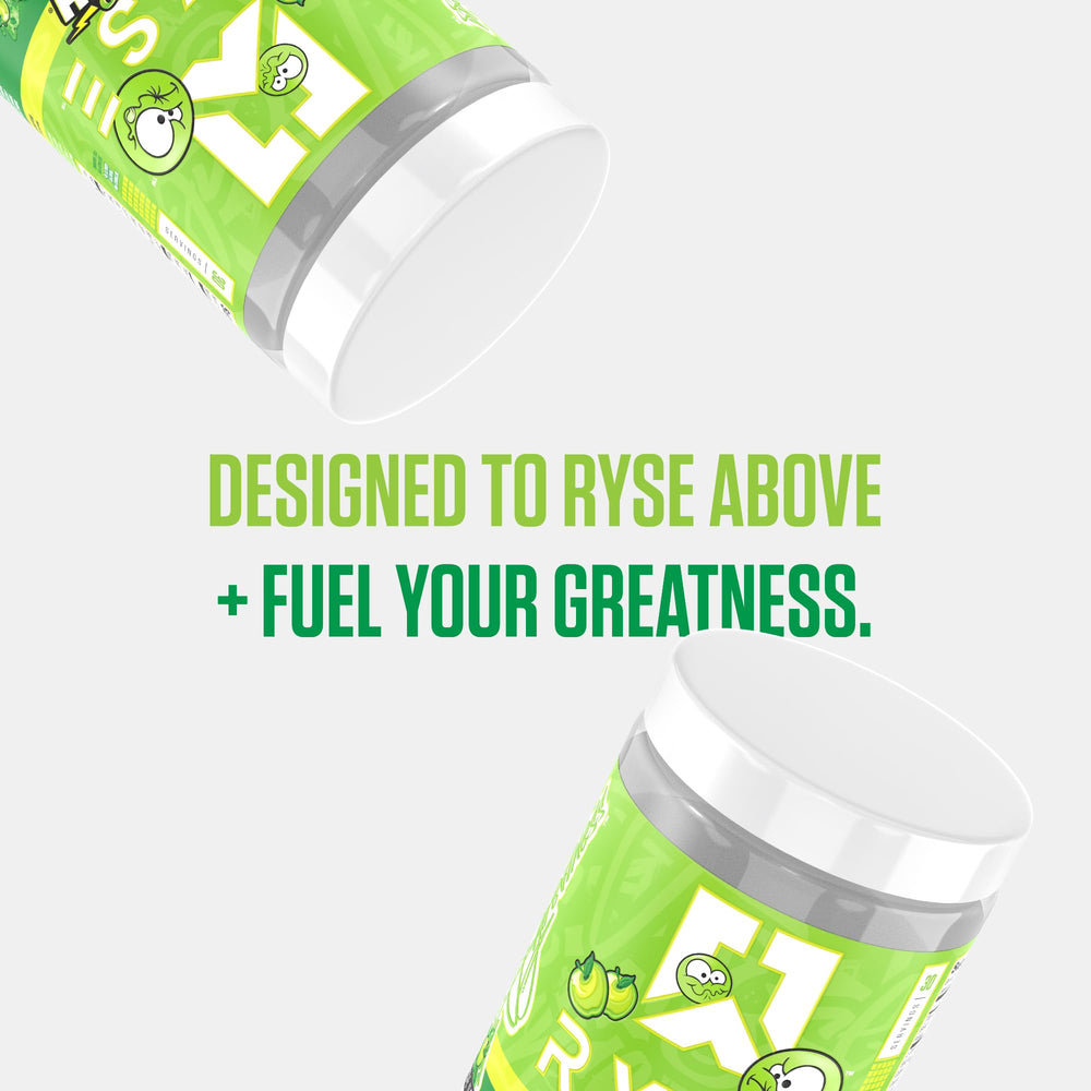 RYSE Loaded ingredients panel close-up emphasizing citrulline and beta-alanine highlights.