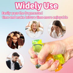 Rytopt squeeze cube toy compact hand-friendly size for quick focus at work.