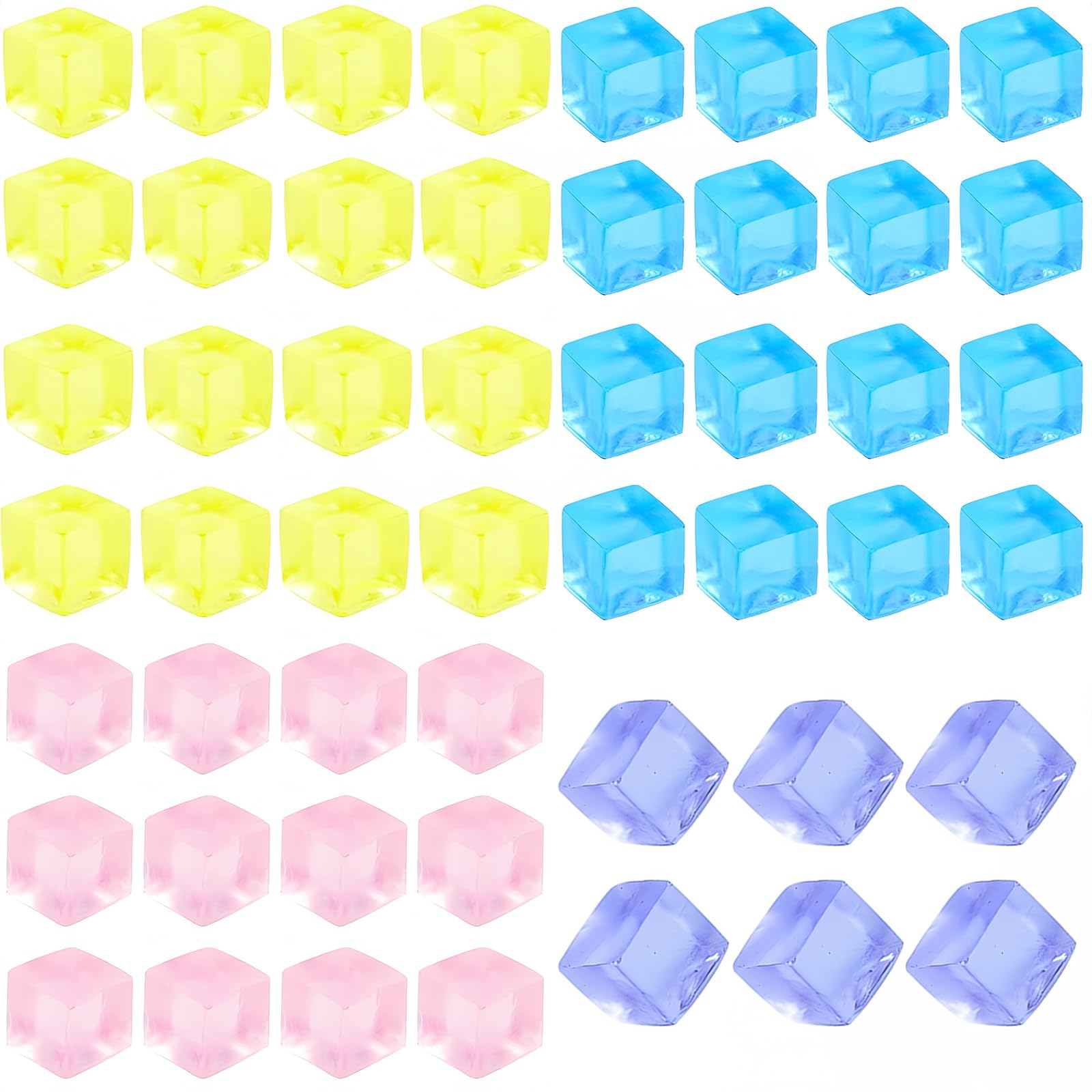 Rytopt cube stress ball colorful pack for focused work and quick tension relief.