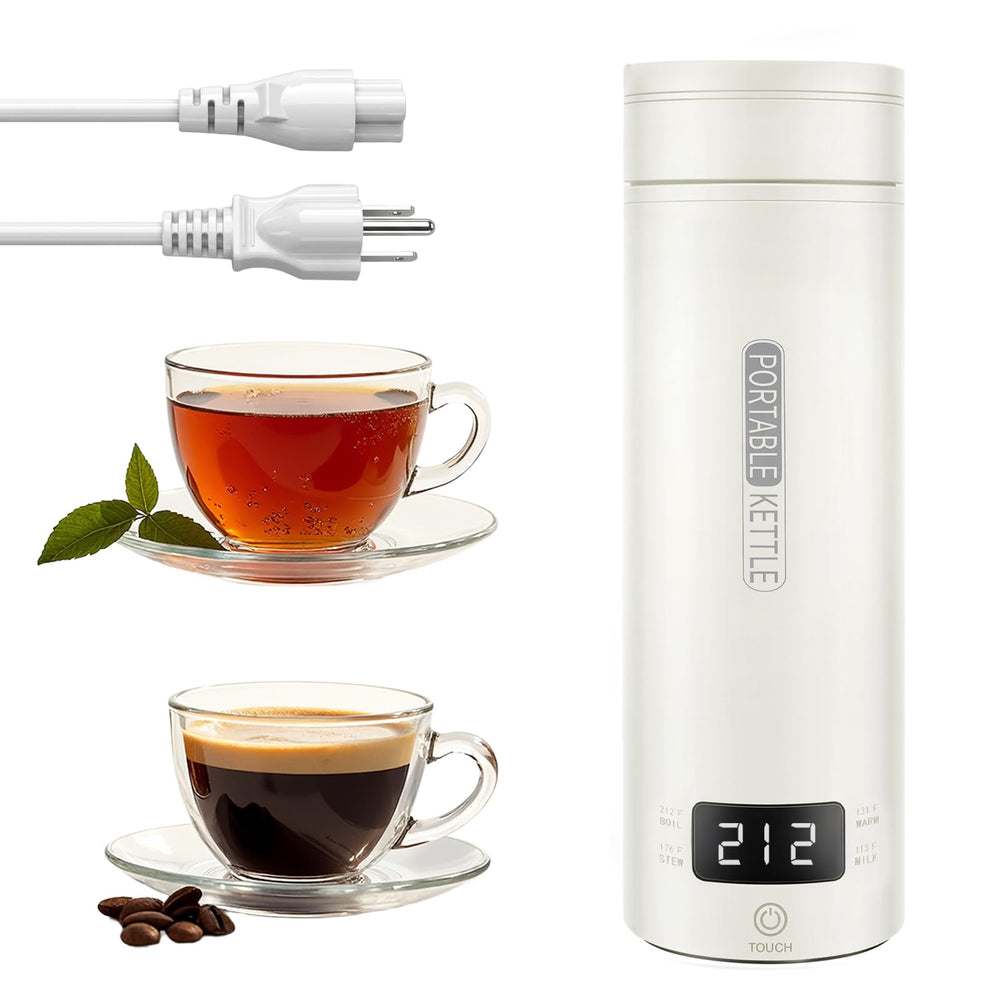 Rzlinn Travel Tea Kettle lid vent system for spill-free boiling on the go.