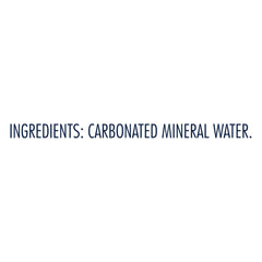S.Pellegrino can pour into glass showcases sparkling clarity.