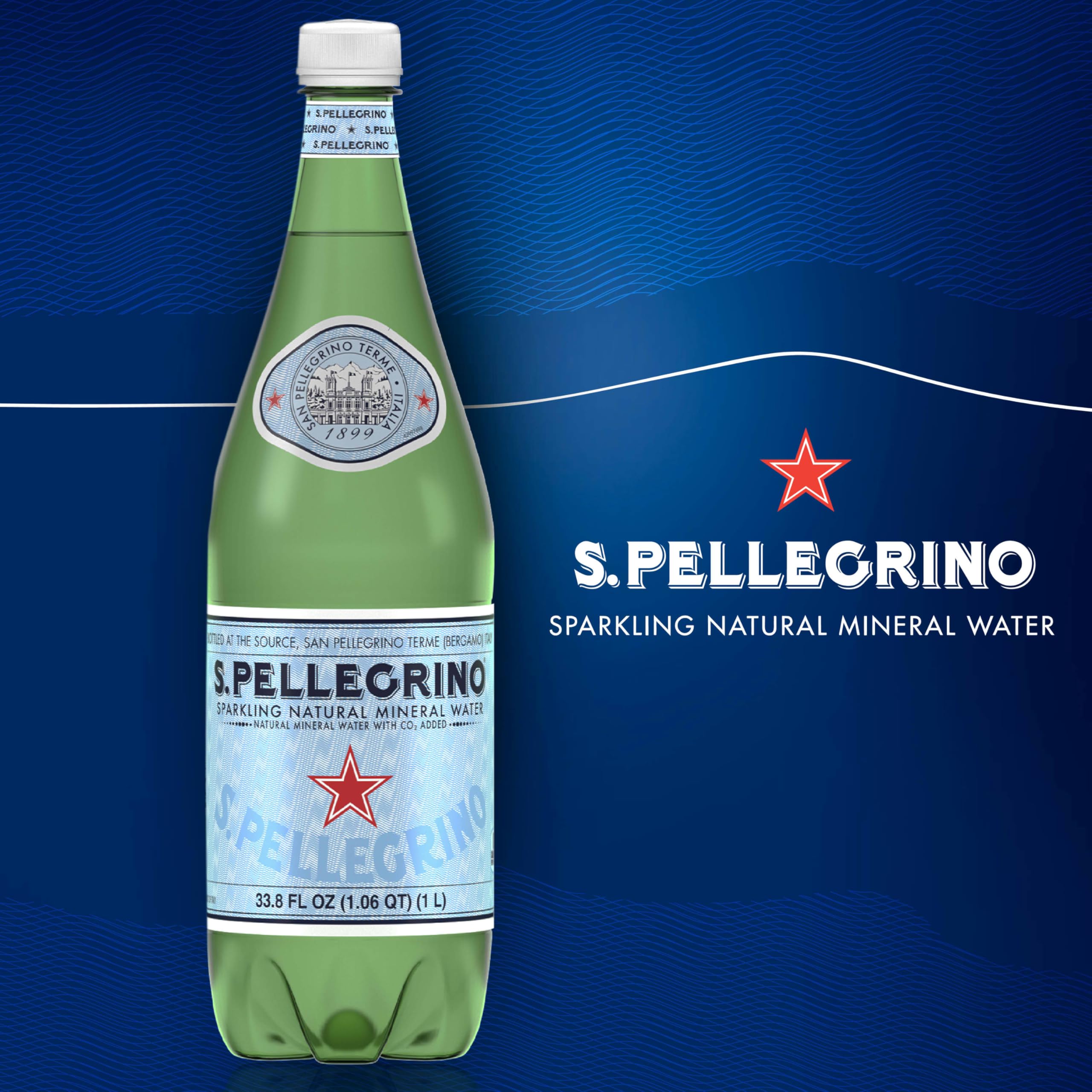 S.Pellegrino 12-pack bottles arranged for gatherings or travel