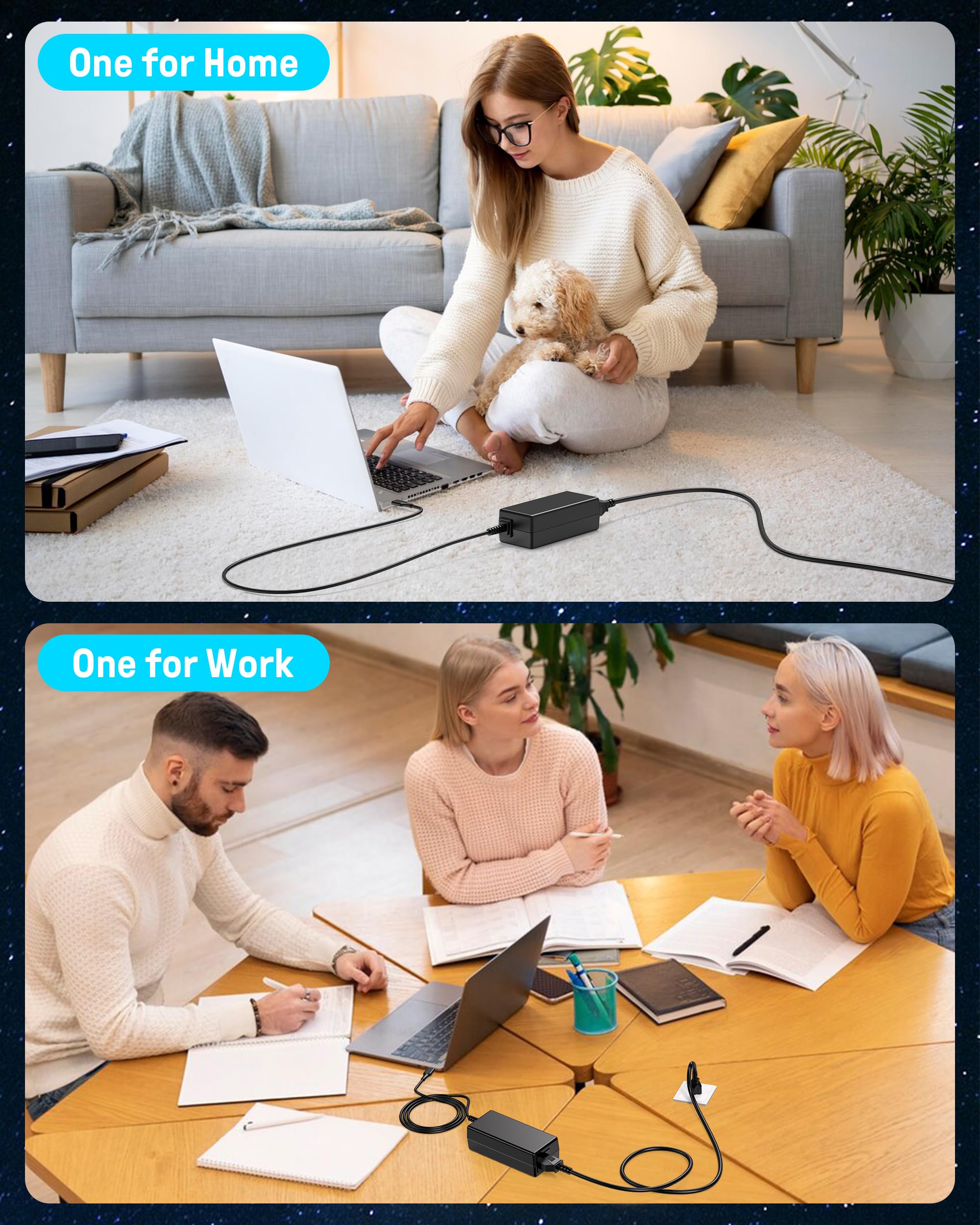 S SKSTYLE charger with PD fast charging powers laptops quickly