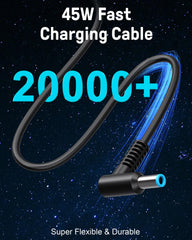 S SKSTYLE 65W charger with included AC cable for ready charging.