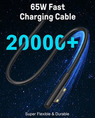 S SKSTYLE 65W Surface Pro Charger smart chip with safety protection.