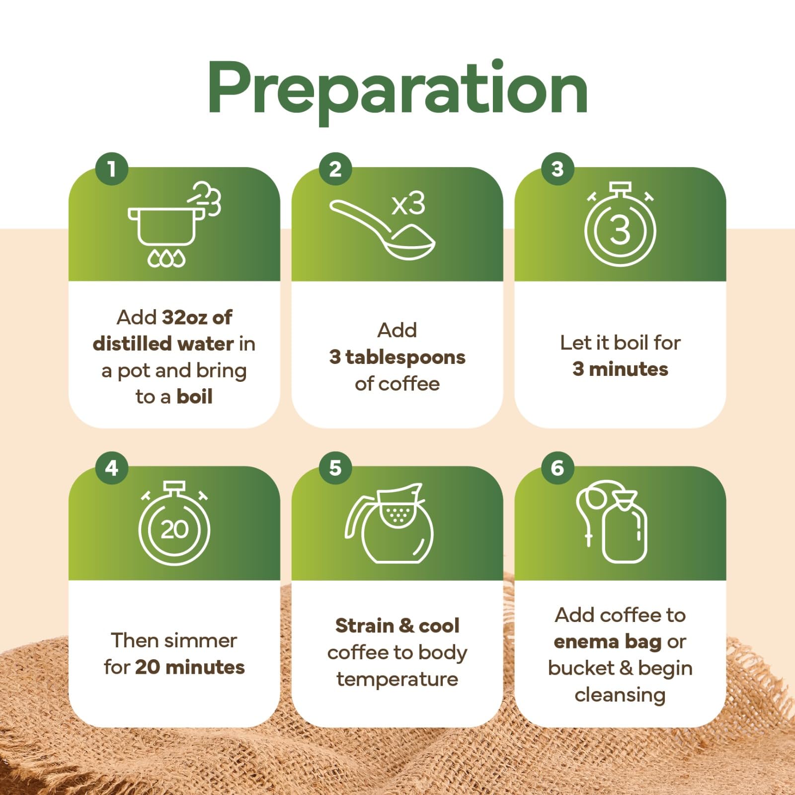 SA Wilson's Coffee Enema energy boost use image for daytime routines