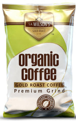 SA Wilson's Coffee Enema gold roast pour showing high caffeine for energy support