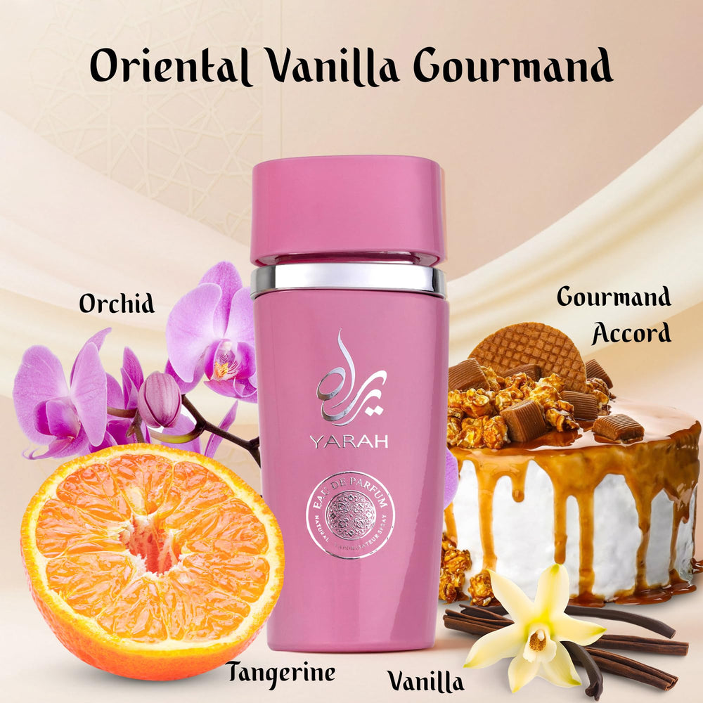 SAADAH Yarah orchid note highlights refined feminine profile