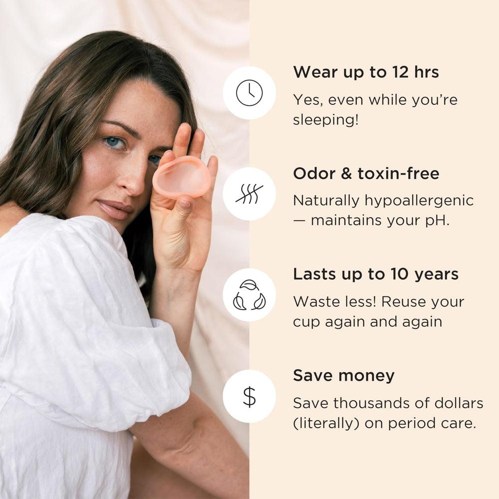 Saalt Disc removal notch provides simple, clean removal after use