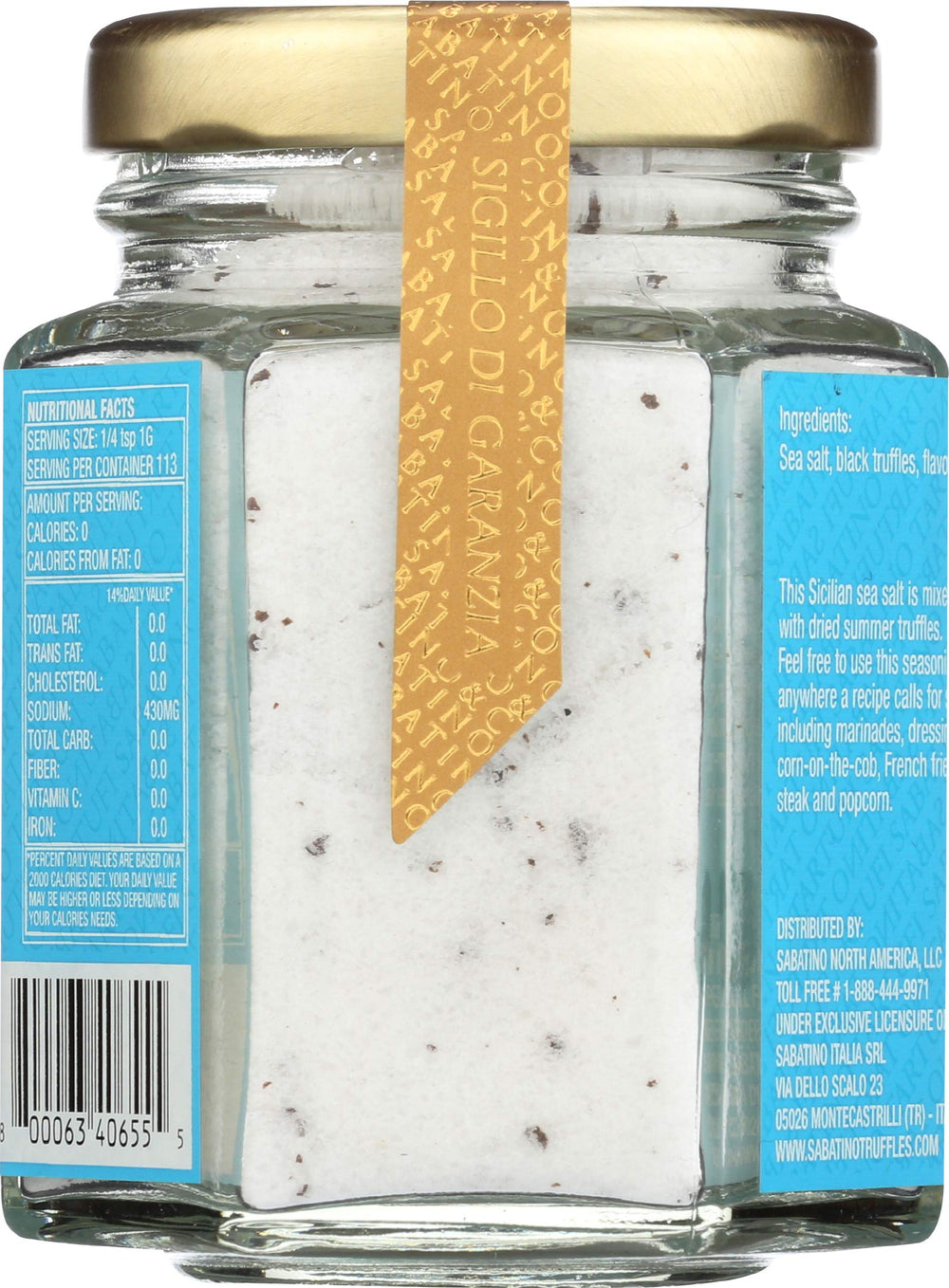 Sabatino Tartufi truffle salt sprinkle on popcorn for elevated snacking.