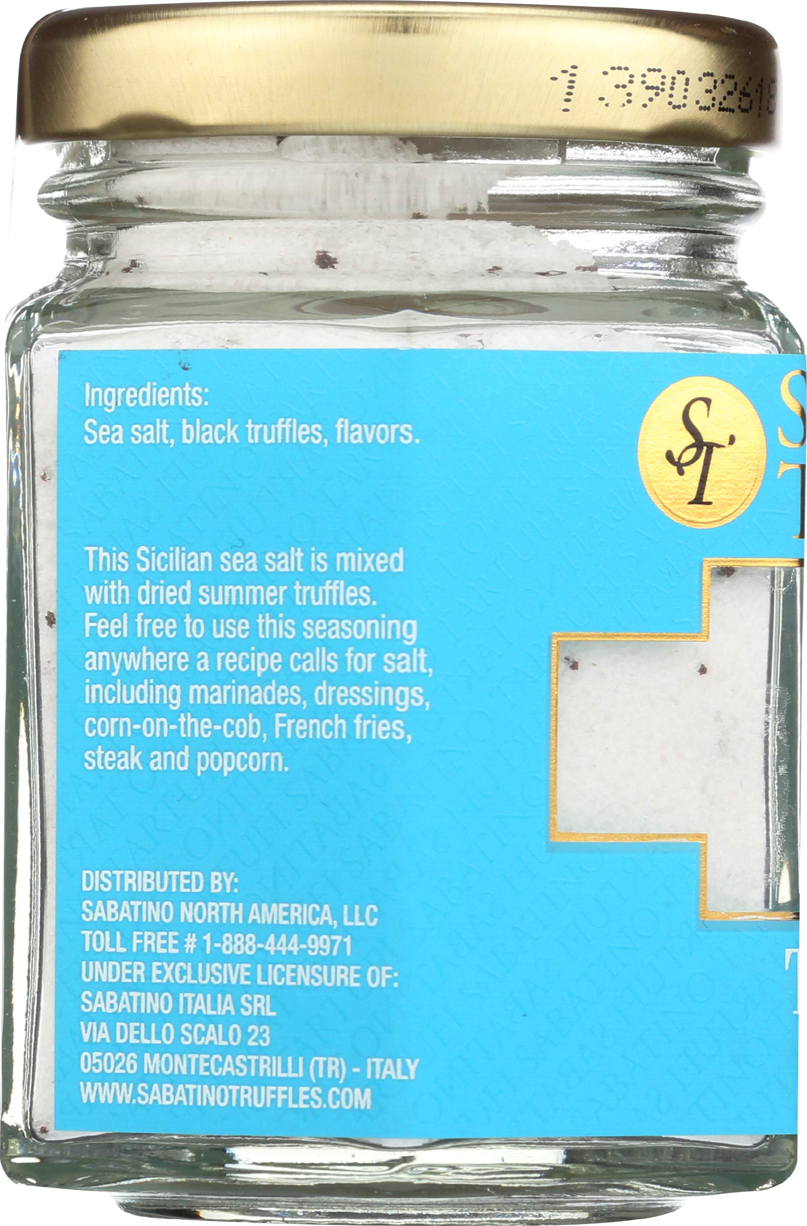Sabatino Tartufi truffle salt on steak for richer savory notes.