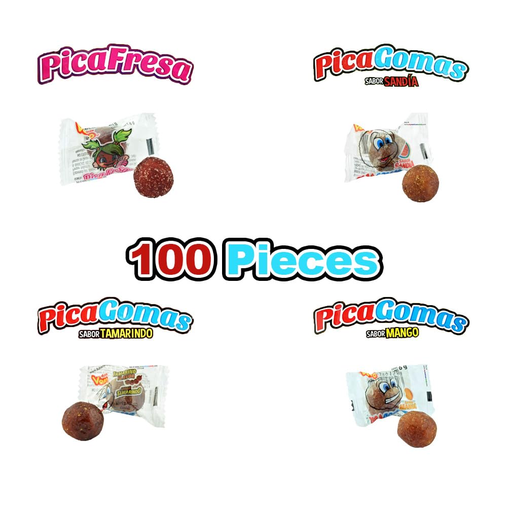 Vero Pica Goma Mango gummies with chili, tangy and sweet, ideal for snacking