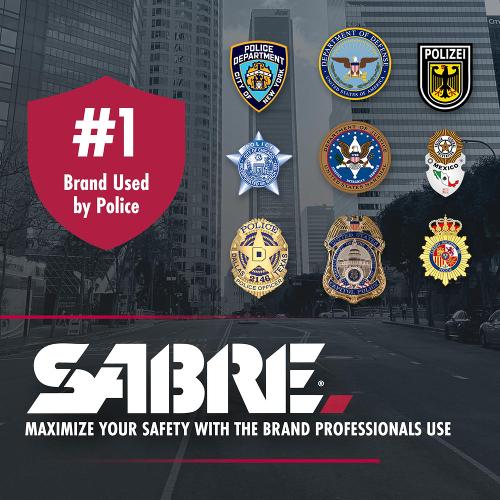SABRE belt clip enables fast access during emergencies