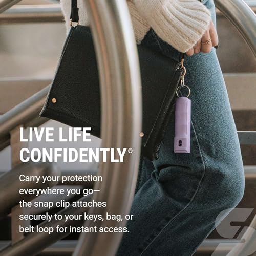 SABRE compact design fits easily in bag or pocket