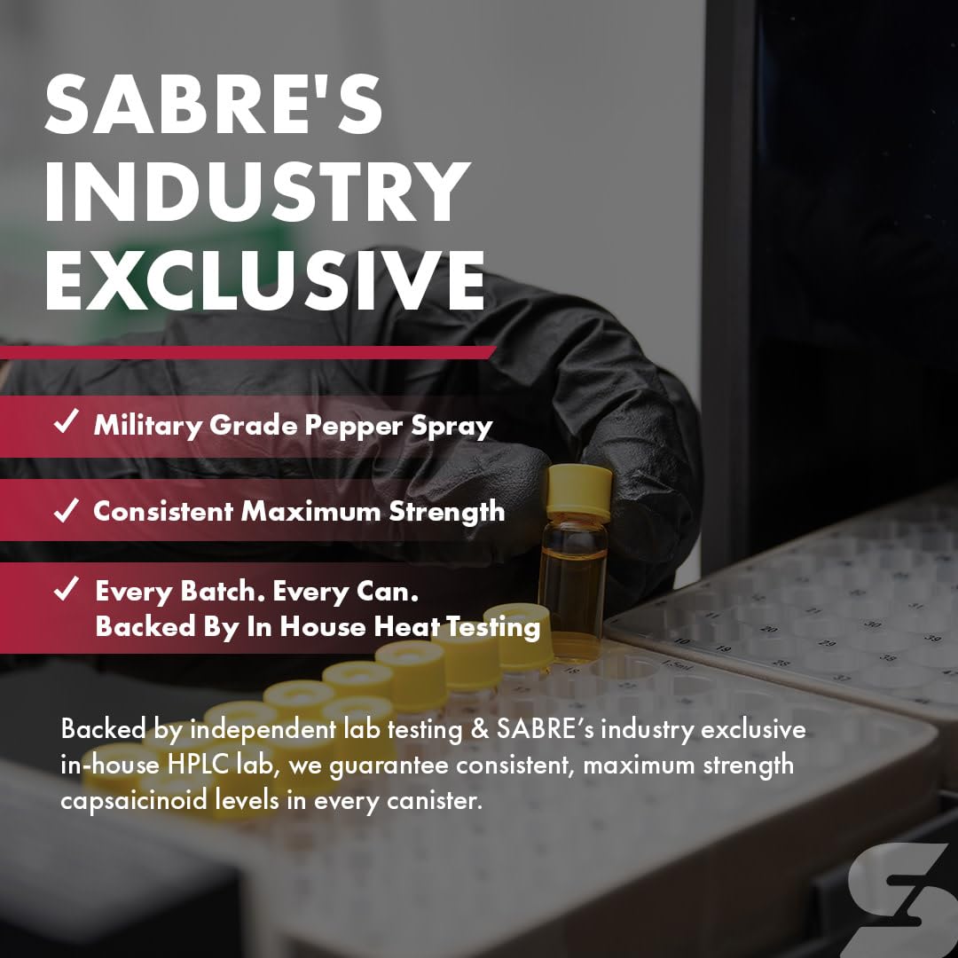 SABRE Crossfire is proudly made in the USA for consistent quality.