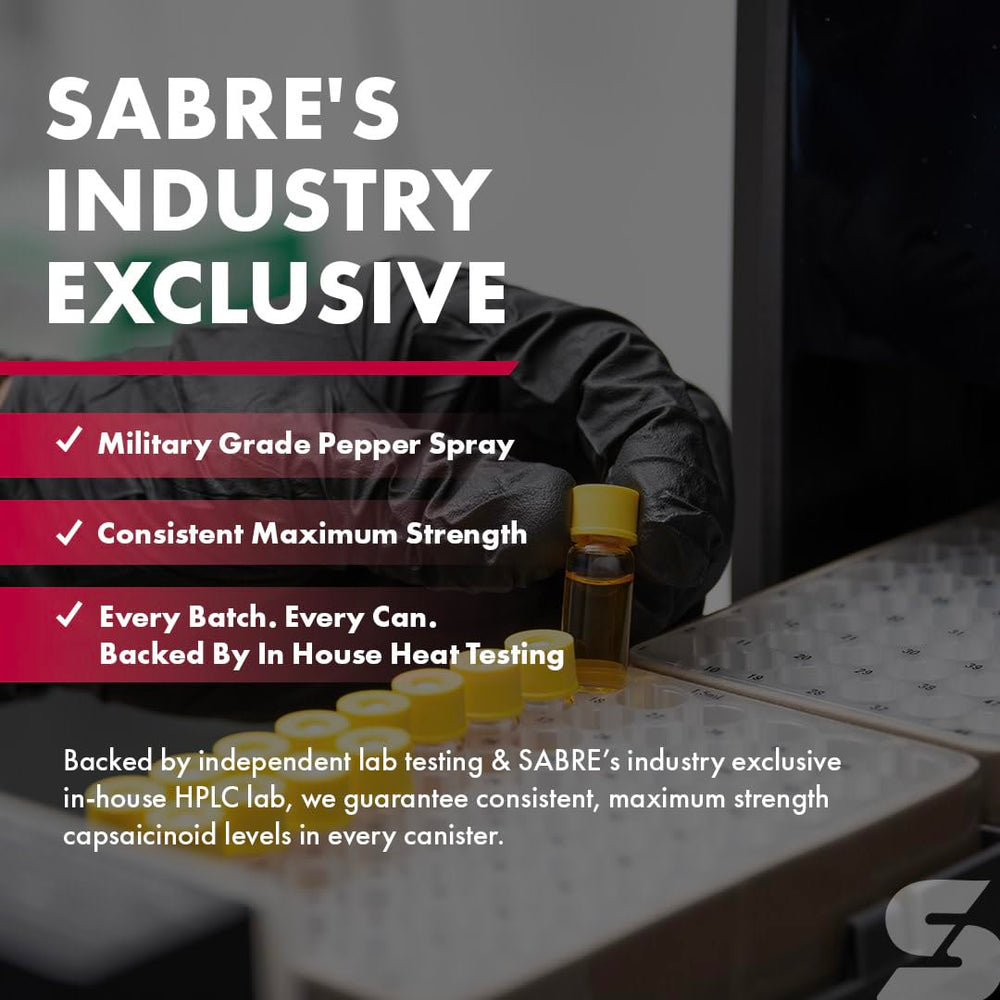 SABRE Crossfire is proudly made in the USA for consistent quality.