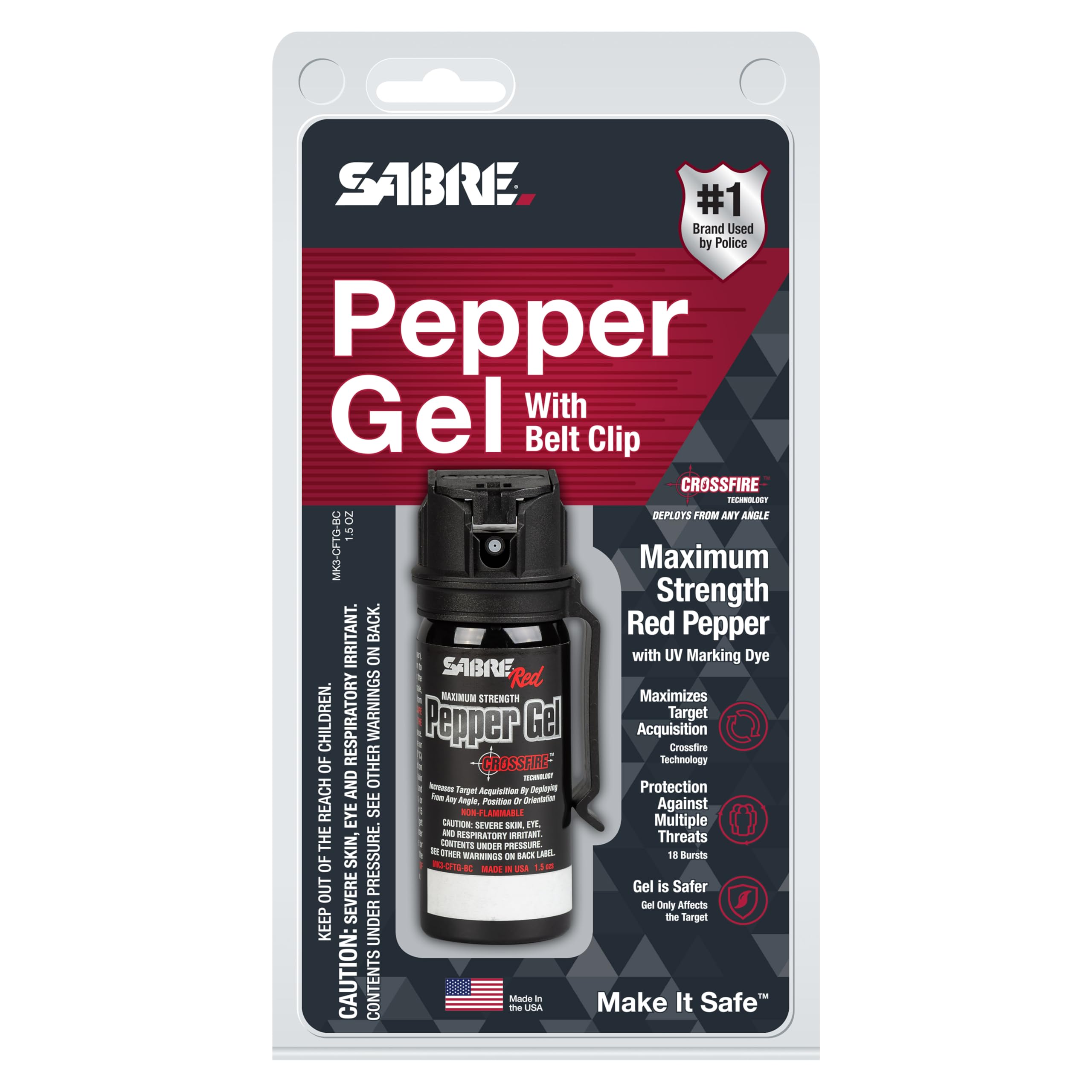 SABRE pepper spray training videos help users maximize safety.