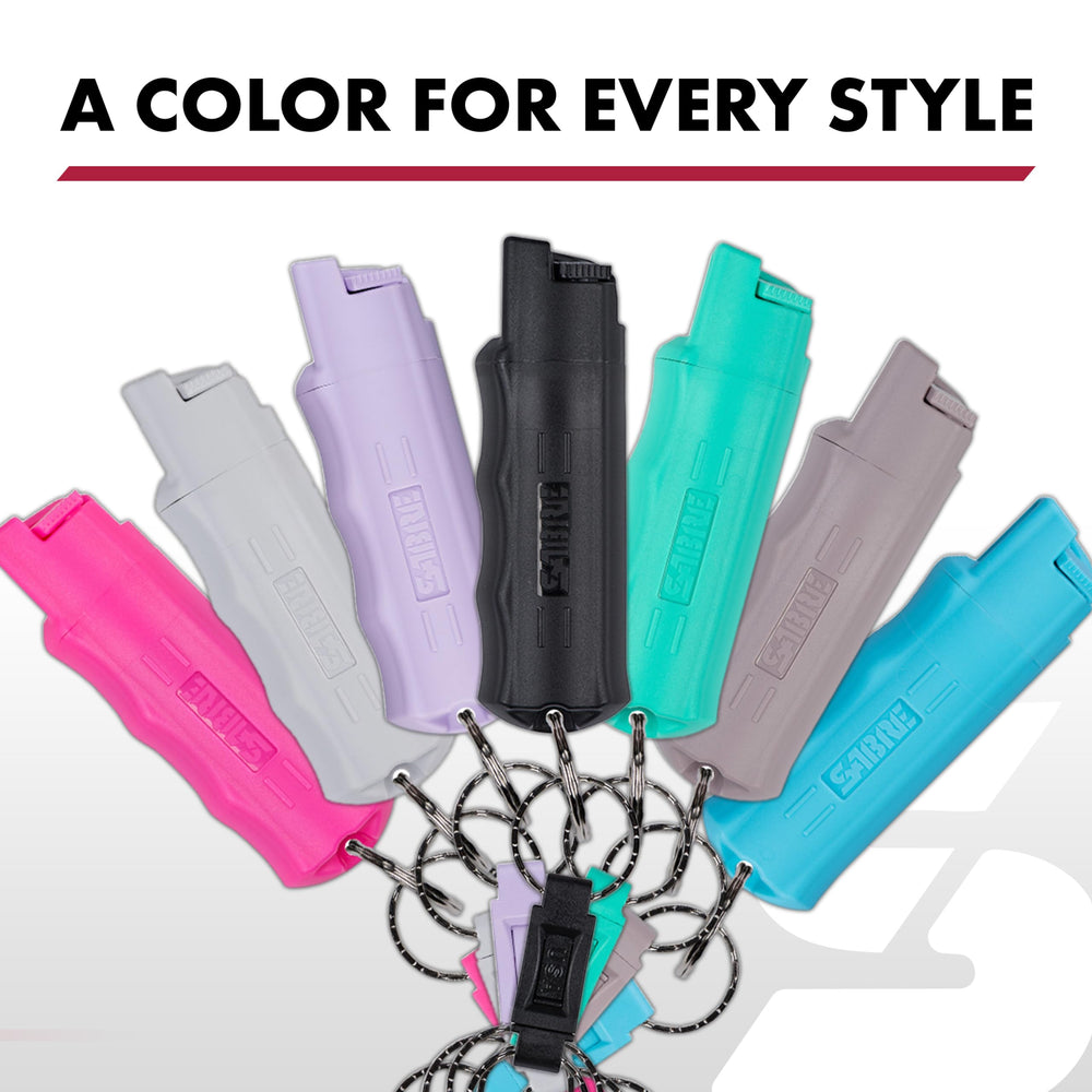 SABRE compact design fits discreet everyday carry and use