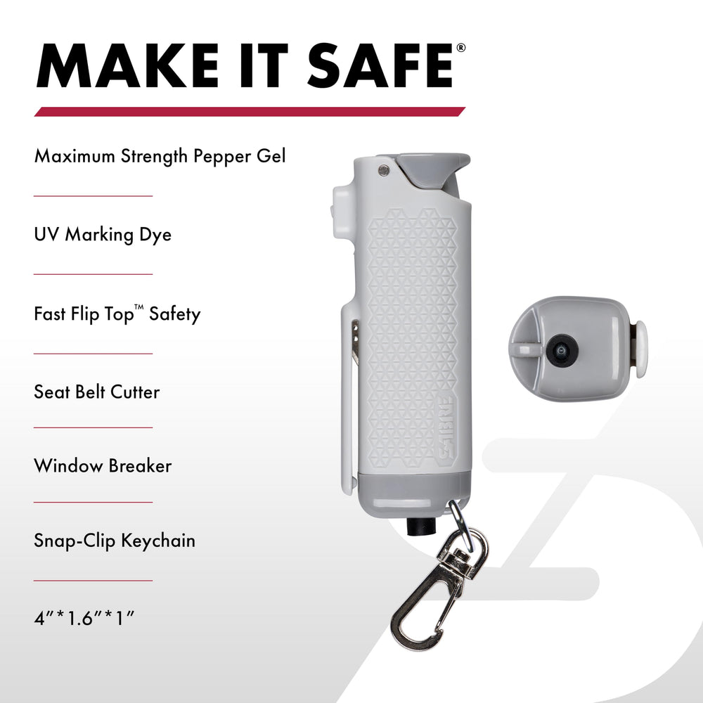 SABRE Safe Escape belt cutter in use cutting jammed seatbelt
