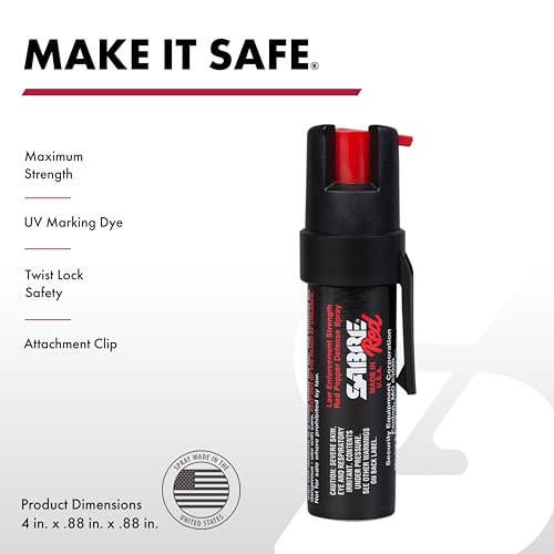 SABRE Self-Defense Kit supports everyday readiness with compact design.