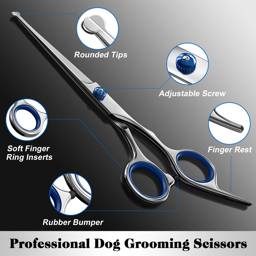 Saccison curved scissor contours around sensitive areas for smooth shaping