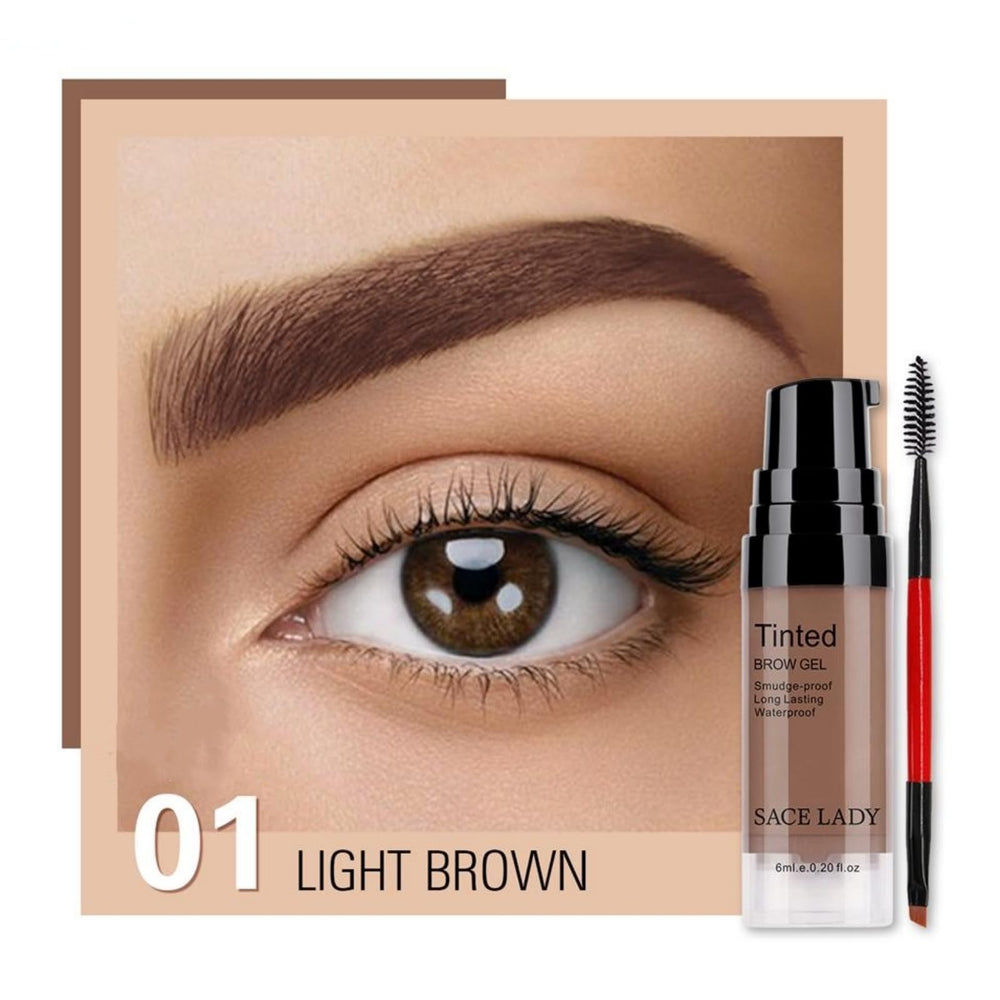 SACE LADY eyebrow gel precision brush enables smooth, streak-free application