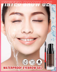SACE LADY 3D Eyebrow Gel swatch on skin shows natural shade