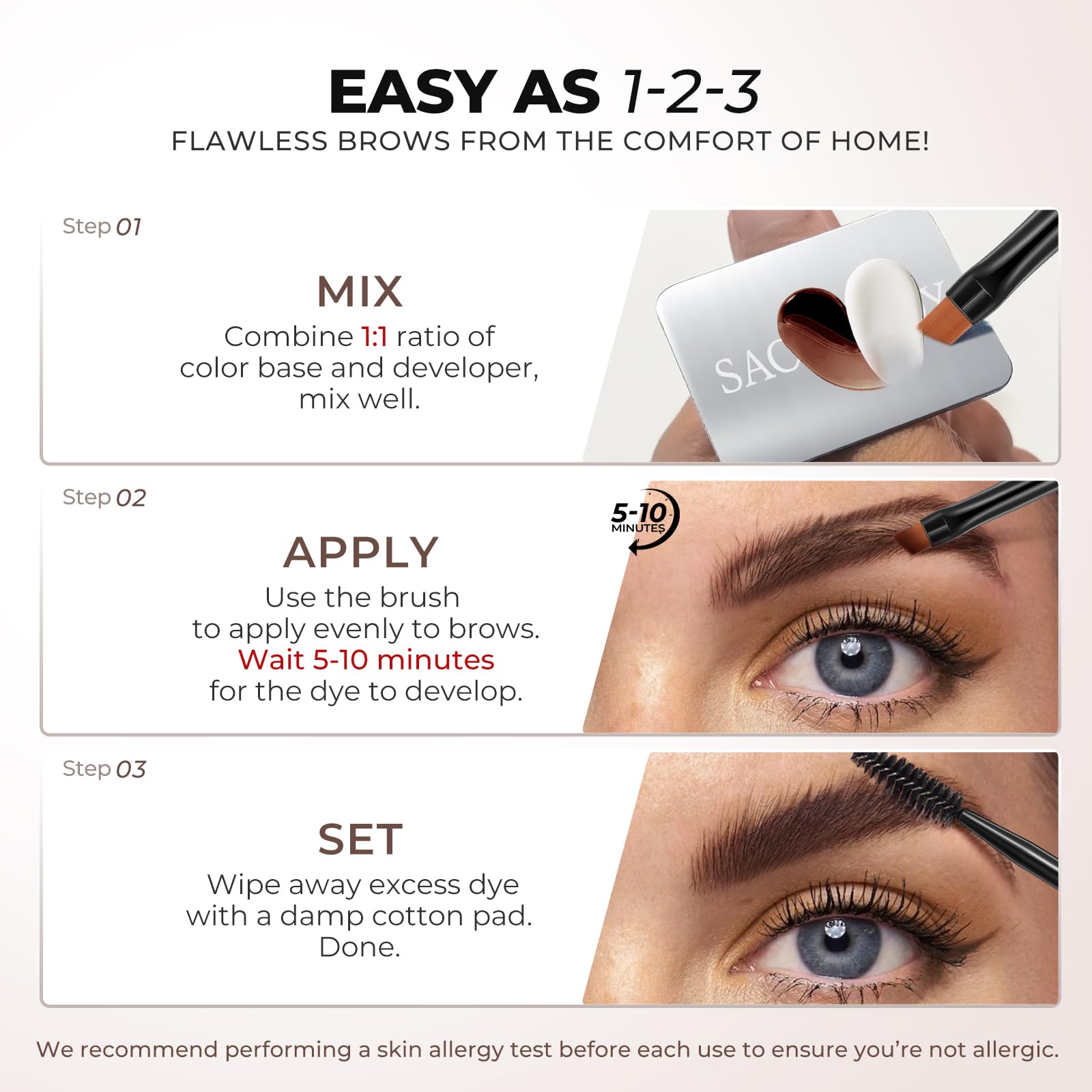 SACE LADY hairline pen for seamless gray coverage and blending
