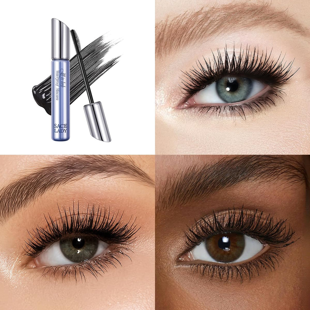 SACE LADY waterproof and smudge-proof formula in action.