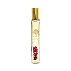 SAFA Rosé perfume roller bottle displaying the elegant fragrance for on-the-go use.
