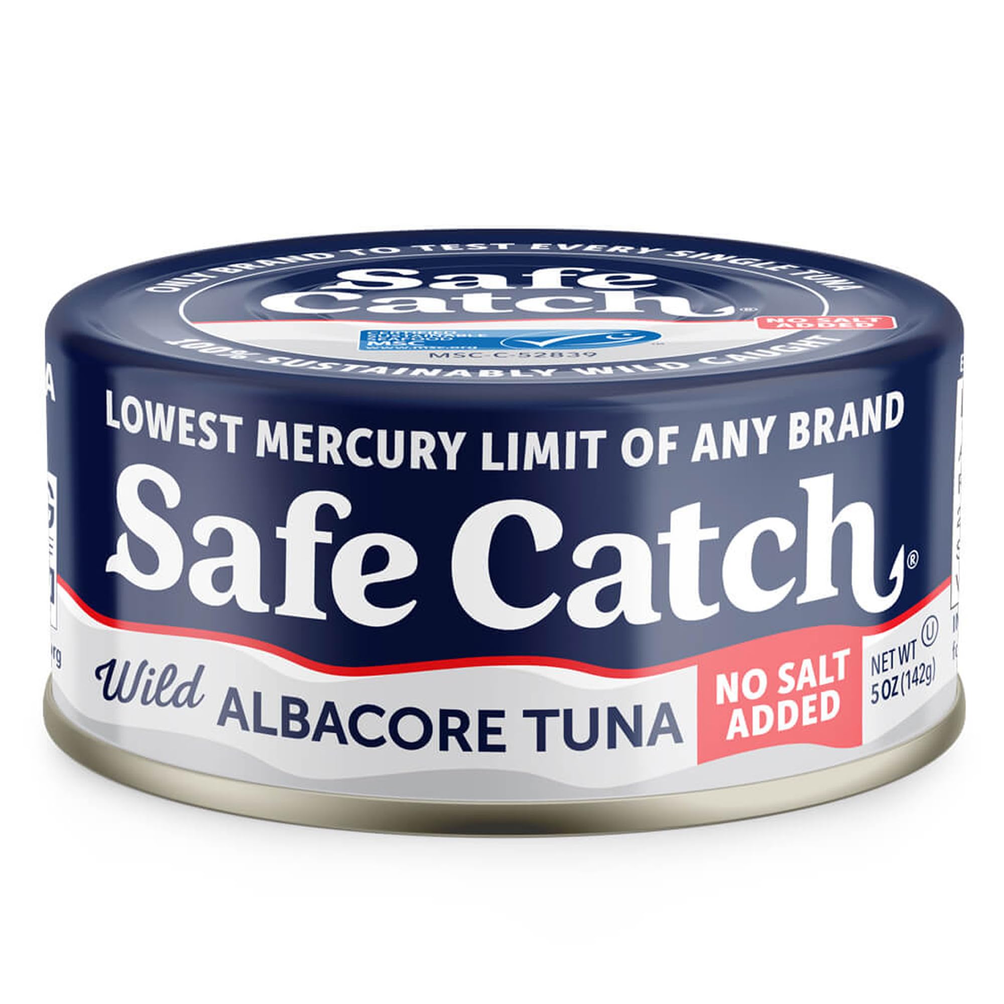 Safe Catch albacore tuna no-salt-added can for quick meals