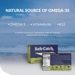 Safe Catch sardines on crackers ready-to-eat, pantry-friendly