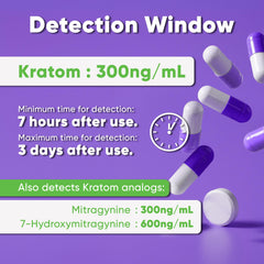 SAFE LIFE urine dip card sample ready for quick result reading.