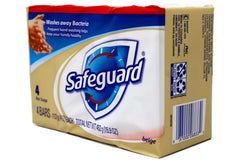 Safeguard antibacterial hand bar soap closeup emphasizes gentle cleansing.