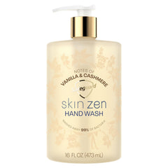 Safeguard Skin Zen hand soap bottle with vanilla-cashmere scent.